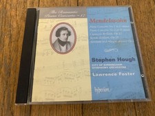 Mendelssohn: Piano Concerto Nos. 1 & 2, Capriccio / Hough / Foster (CD, 1997)