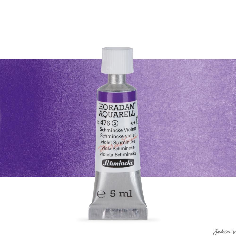 Schmincke Horadam Watercolour Paint Dioxazine Violet 5ml For Artists Painting