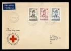 DR WHO 1952 FINLAND FDC RED CROSS SEMI POST COMBO HELSINKI M82648