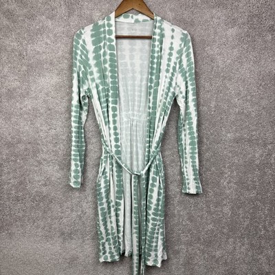 Kyte Baby Womens Bamboo Lounge Robe Size XS/S Sage Rip Tide