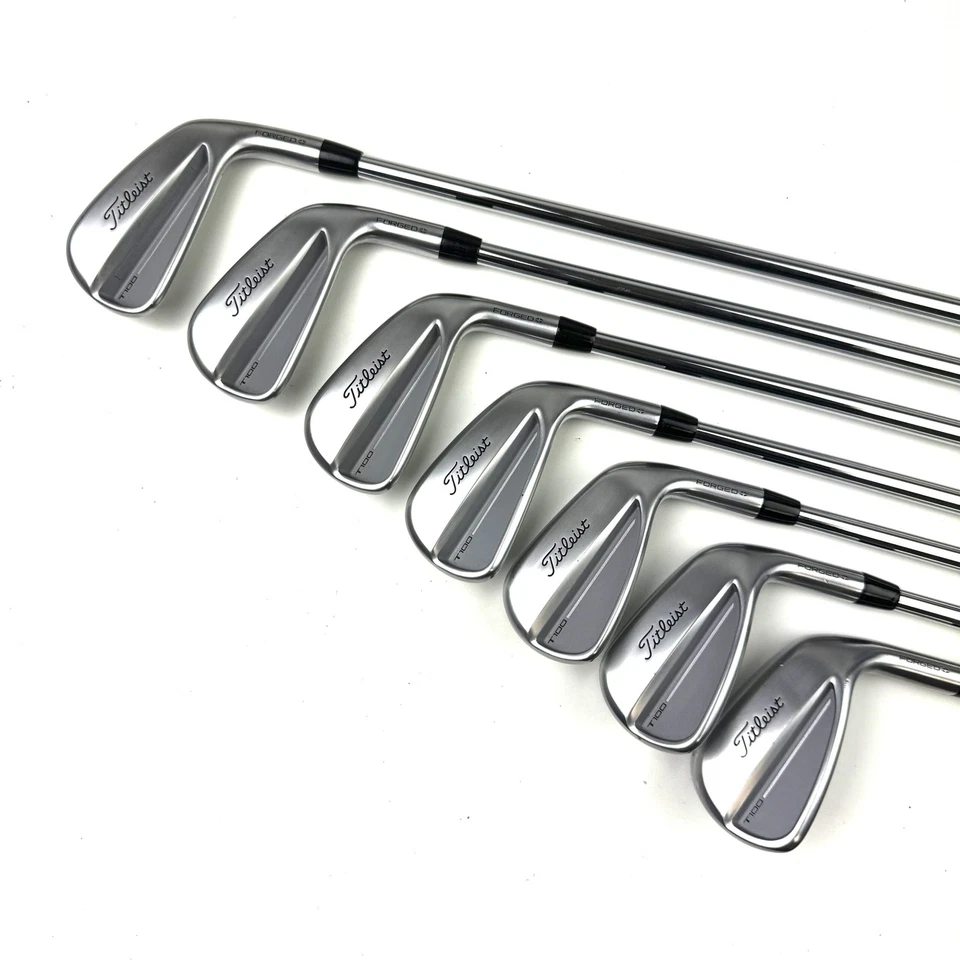 Titleist T100 2025 Irons / 4-PW / Project X X-Stiff Flex - Image 2 of 4