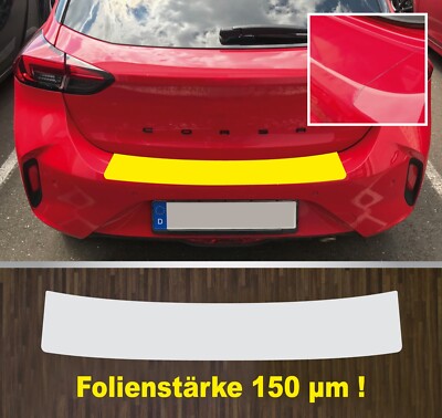 Lackschutzfolie Ladekantenschutz für Opel Corsa F Facelift ab 2023  150 µm