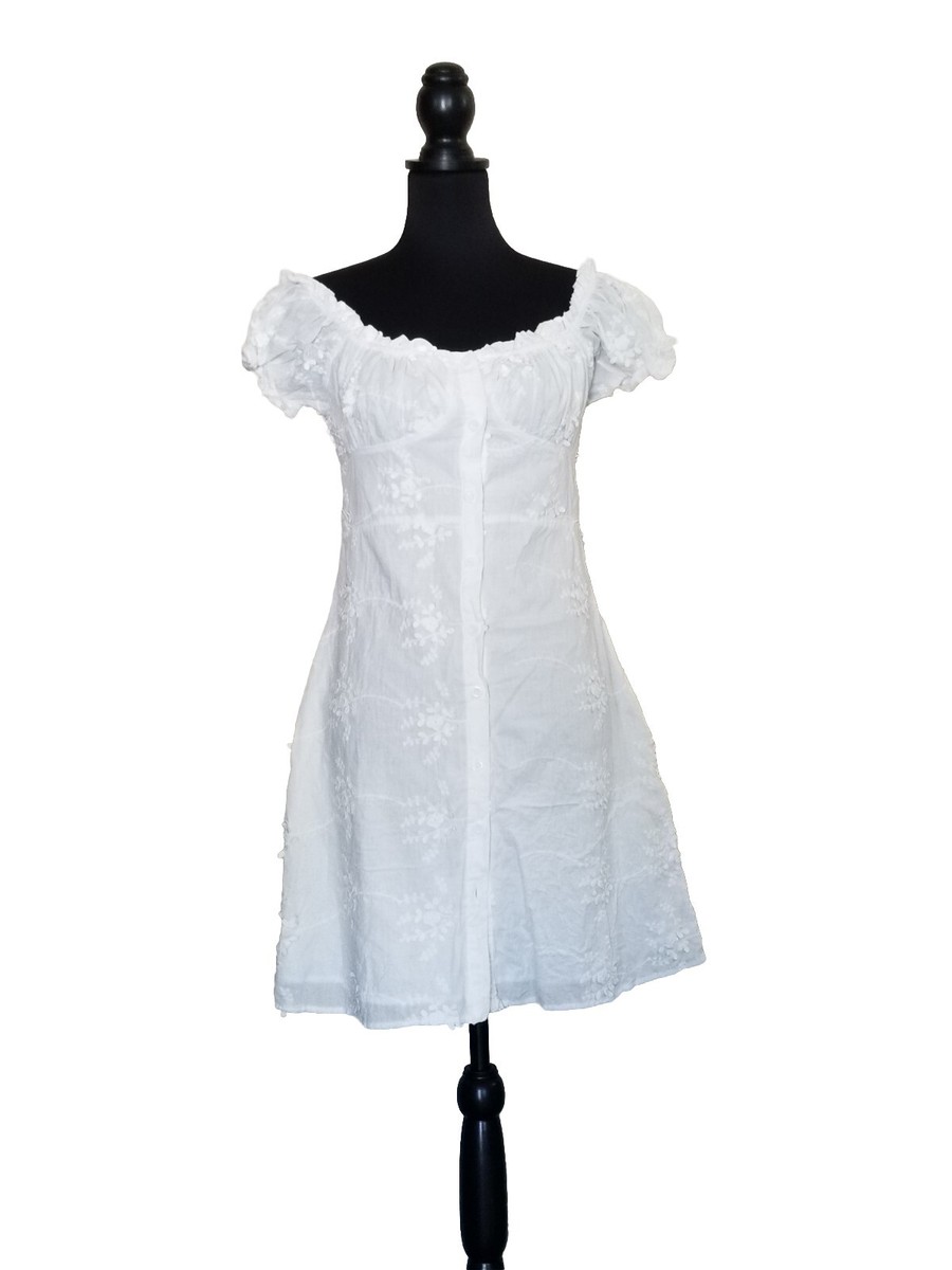 cotton summer dresses with short sleeves African Print Mini Ruched Gown: Sleeve Dress Vintage and cute NWT Kourt White Mini Summer