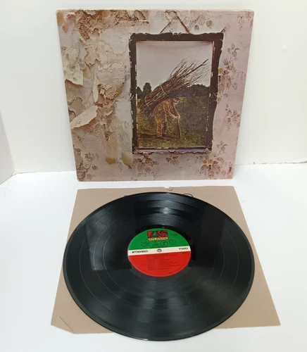 Led Zeppelin Untitled Zoso Atlantic LP 1977 Reissue Monarch (Tested)