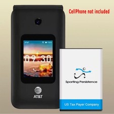 Superior Quality 1550mAh Spare Displaceable Battery f Cricket Debut Flip U102AC