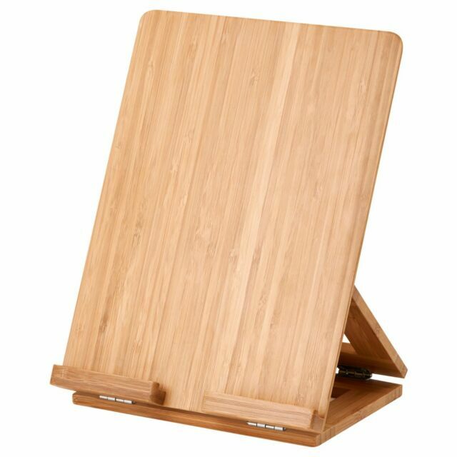 bamboo tablet stand