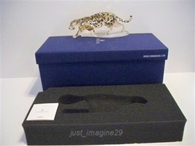SWAROVSKI JAGUAR 1096796 CRYSTAL GOLDEN SHINE | eBay