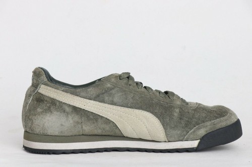 puma roma suede grey
