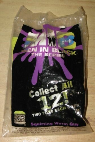 1998 / 2002 MEN IN BLACK BLACK BURGER KING KIDS MEAL TOY - U PICK