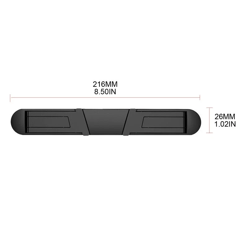 Foldable Laptop Stand for Desk with Adjustable Height for Notebooks & Tablets