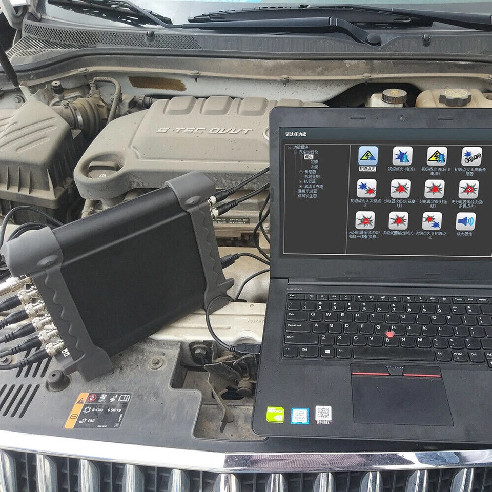 1008C Automotive USB Digital Oscilloscope 8 Channels Generator Signal Generator - Image 3 of 4