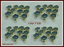 Lot of 100 Shinny Brass Working Compass key chain Nautical Handmade Compass