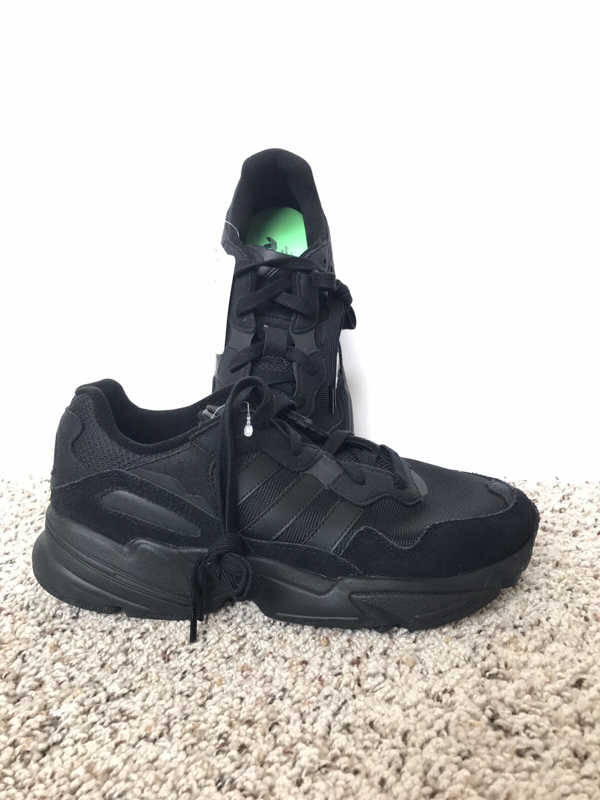 black adidas yung 96