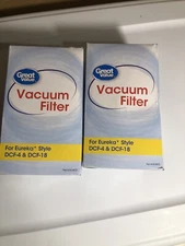 2 Of Great Value Eureka DCF- 4 & DCF-18 - 2345 Filter 2345 SHIPS SAME DAY FREE