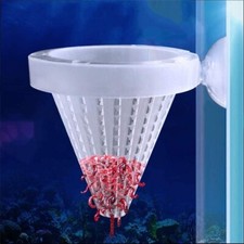 3 pieces Worm Cone Feeder for Live Food, Brine Shrimp Artemia fish tank feeder