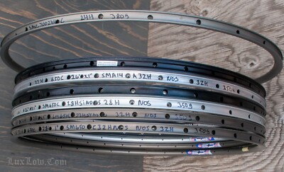 NOS 650c700c Sun Mistral Velocity Araya Aero RIMS Vintage Time