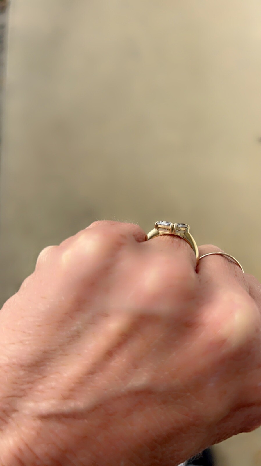 CUSTOM 14K 1.04 CARATS TOTAL WEIGHT UNIQUE DIAMON… - image 5