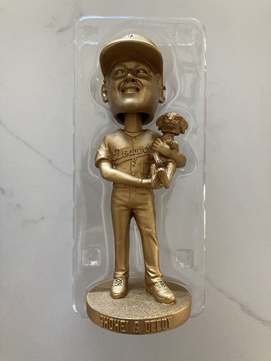 GOLD Shohei Ohtani Bobblehead Los Angeles Dodgers 8/28 GOLD Shohei Ohtani Bobblehead Los Angeles Dodgers 8/28