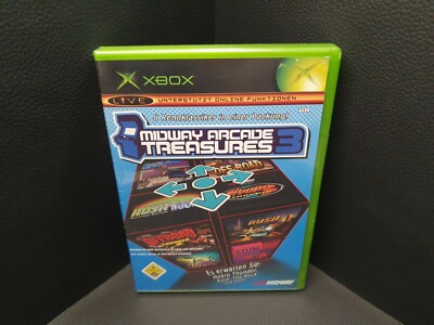 Xbox Midway Arcade Treasures 3   Brandneu   Sealed   Nicht versiegelt   NEU  