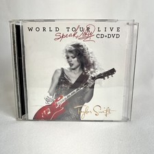 Taylor Swift World Tour Live Speak Now CD DVD 2011 Big Machine NICE