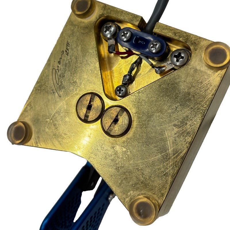 Begali Simplex Morse Code Key Italy Made, Signed by Piero, Aluminum ...