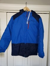 Columbia Big Kids XL Insulated Lightening Lift Jacket, Indigo/Navy