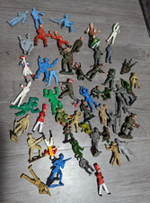 Vintage Arm Men Colonial Revolutionary Various Classic Toy Soldiers Plastic Lot