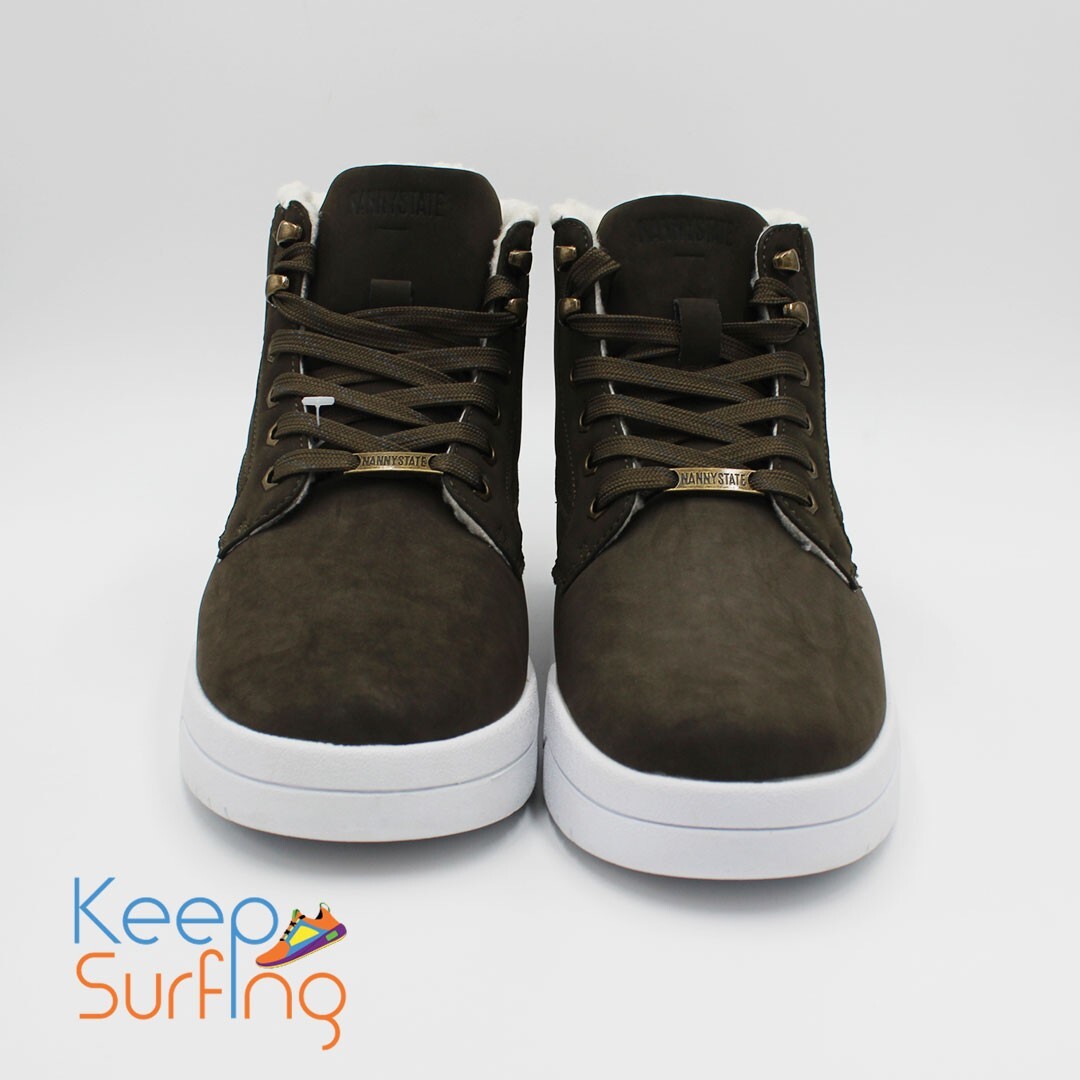 ✅ Nanny State Tony 2 Olive Men's Boots UK 7🔥🤙 image 2