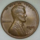 1949-D 1C Lincoln Wheat Cent XF 23lc0517-1