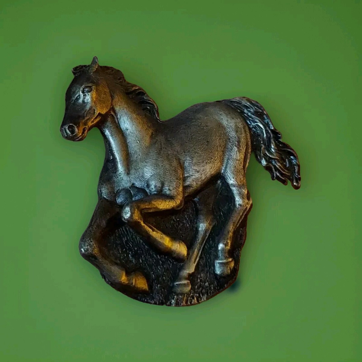 Vintage Horse Bergamont Brass Belt Buckle Vintage Horse Racing Belt Buckle by Bergamot | Mercari main image 4