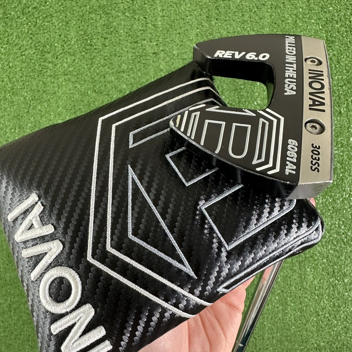 Bettinardi 2022 INOVAI Rev 6.0 Spud Neck Milled Mallet Putter 35 
