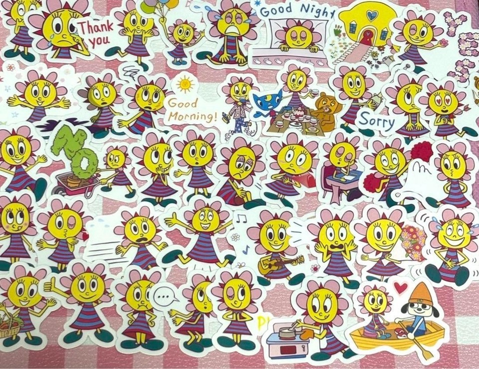 40 pieces Sunny Funny PaRappa the Rapper 3 Waterproof Sticker | eBay