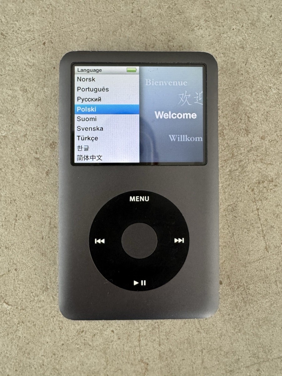 Apple iPod classic 7th Generation 160GB MC297J/A New Battery #562