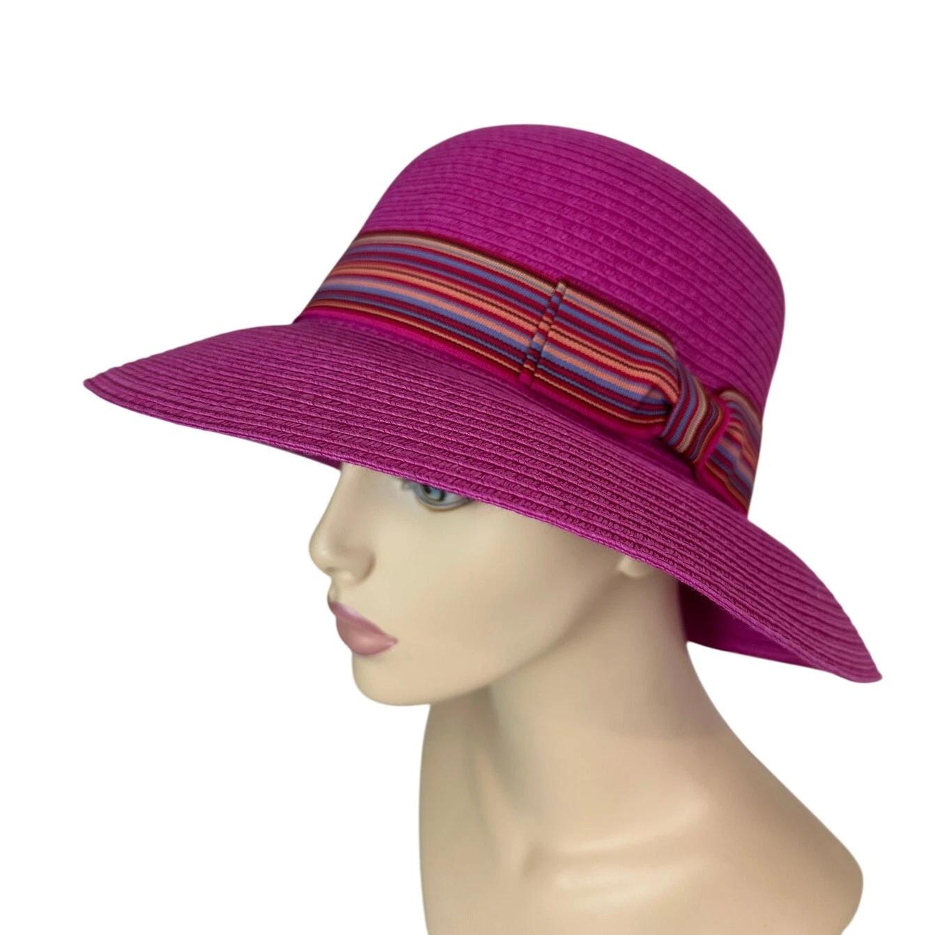 Parkhurst Women's Fuchsia 3'' Brim Sun Hat - Packable, Adjustable, Crushable