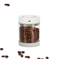 Coffee Bean Storage Container, 600ml Electric Airtight Coffee Canister, Gift ...