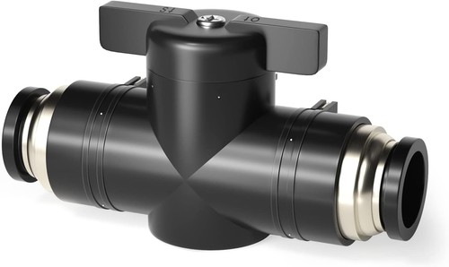 Durable TAILONZ 1/2" OD Push-to-Connect Ball Control Valve for Air Systems