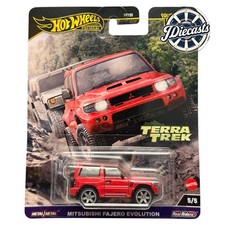 HOT WHEELS PREMIUM MITSUBISHI PAJERO EVOLUTION TERRA TREK 1:64 DIECAST COMBINE P
