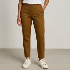 Alex Mill Warm Brown Cotton Twill Chino Pants Size 6