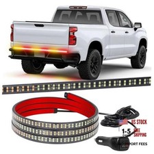 48 Inch Truck Amber Red Tailgate Strobe Lights Strip Rear Window Amberred 48 Inch Truck Amber Red Tailgate Strobe Lights Strip Rear Window Amberred