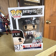 Funko Pop! Vinyl Tom Brady NFL #137 Patriots Super Bowl Champions LIII