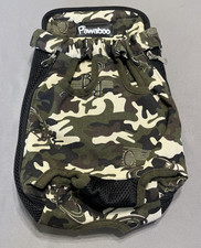 Pawaboo Pet Carrier Backpack Adjustable Travel Legs Out Med Camo Dog Cat 5-9 lbs