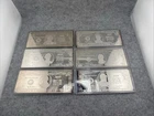 Washington Mint Silver Proof Bar Set 24oz .999 Fine--(6 x 4 troy oz bars)