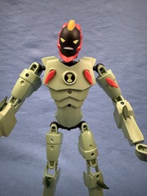 LEGO Ben 10: Alien Force: Swampfire 8410 w/ Original Box, Instruction Manual CN