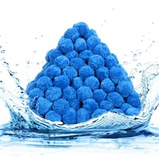 3.2 Lbs Pool Filter Balls For Sand Filters Reusable Filter Media Balls