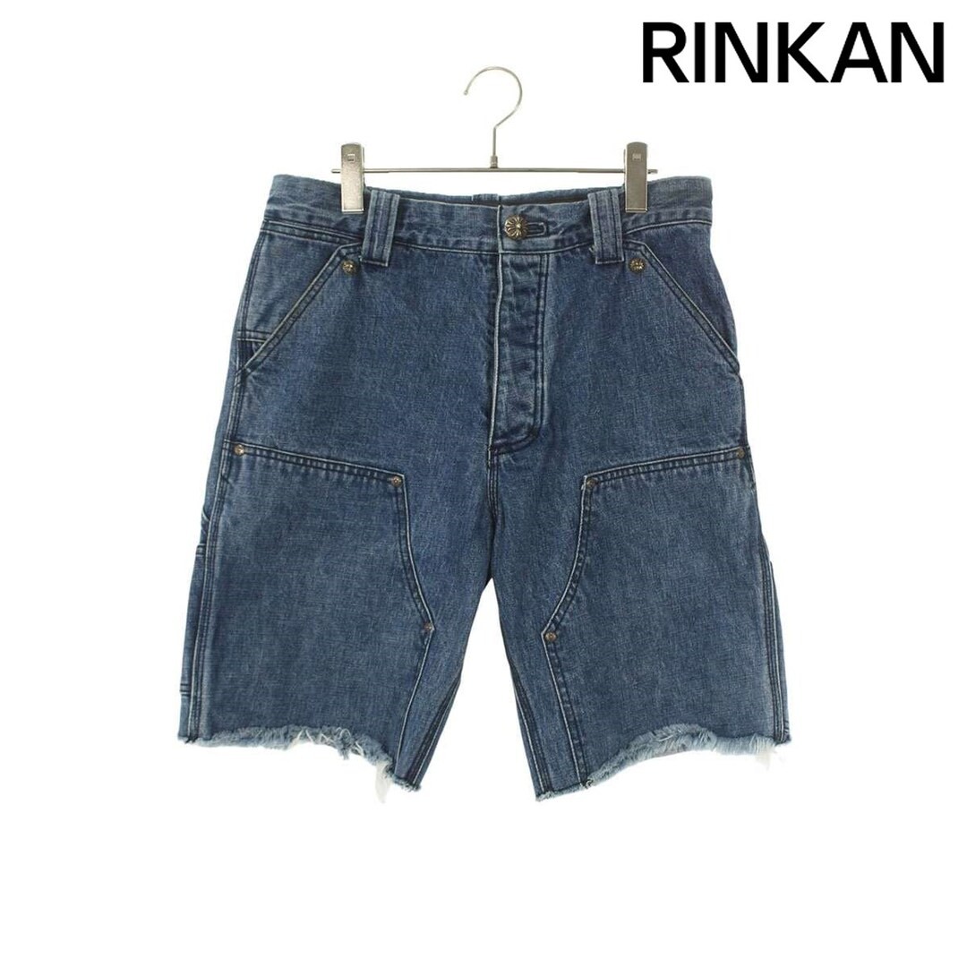Chrome Hearts DENIM CARPENTER SHORTS Half Pants Men's 30 Inch Used 6a789dd176430