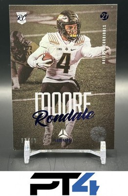 2021 Panini Luminance #153 Rondale Moore Blue #/99