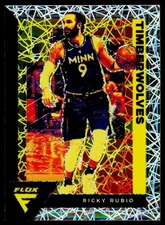 2020-21 Panini Flux Ricky Rubio 106 Laser Minnesota Timberwolves