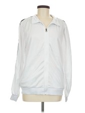 Unbranded Women White Track Jacket M