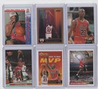 6 DIFFERENT MICHAEL JORDAN CARDS - CHICAGO BULLS