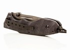 TITANIUM FOLDING KNIFE /BLIZETEC/ G10 HANDLE /PARTIAL SERRATED/ HIGH QUALITY NEW — photo 4